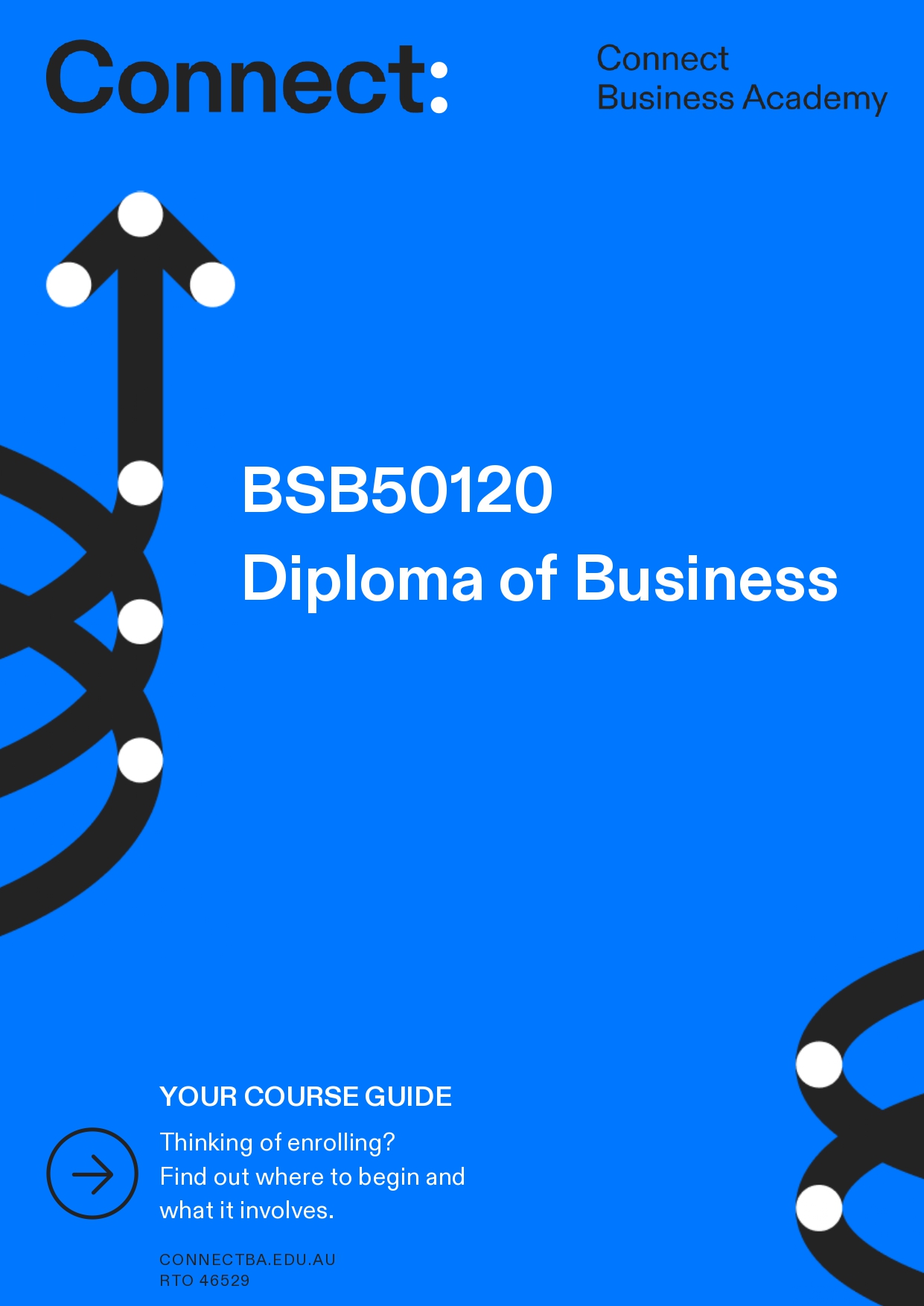 Course guide cover - BSB50120 Diploma of Business