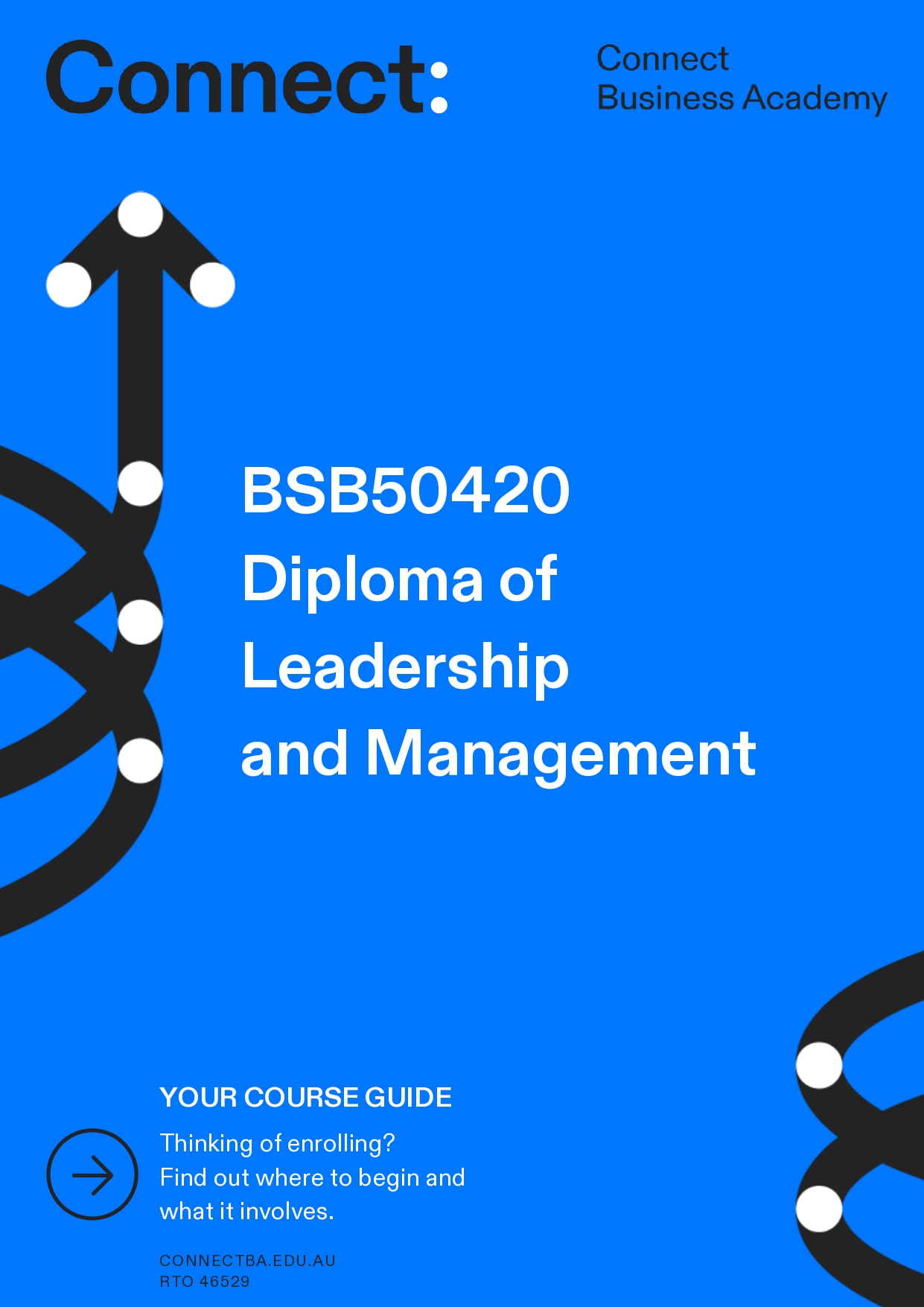 Course guide cover - BSB50420 Diploma of Leadership and Management