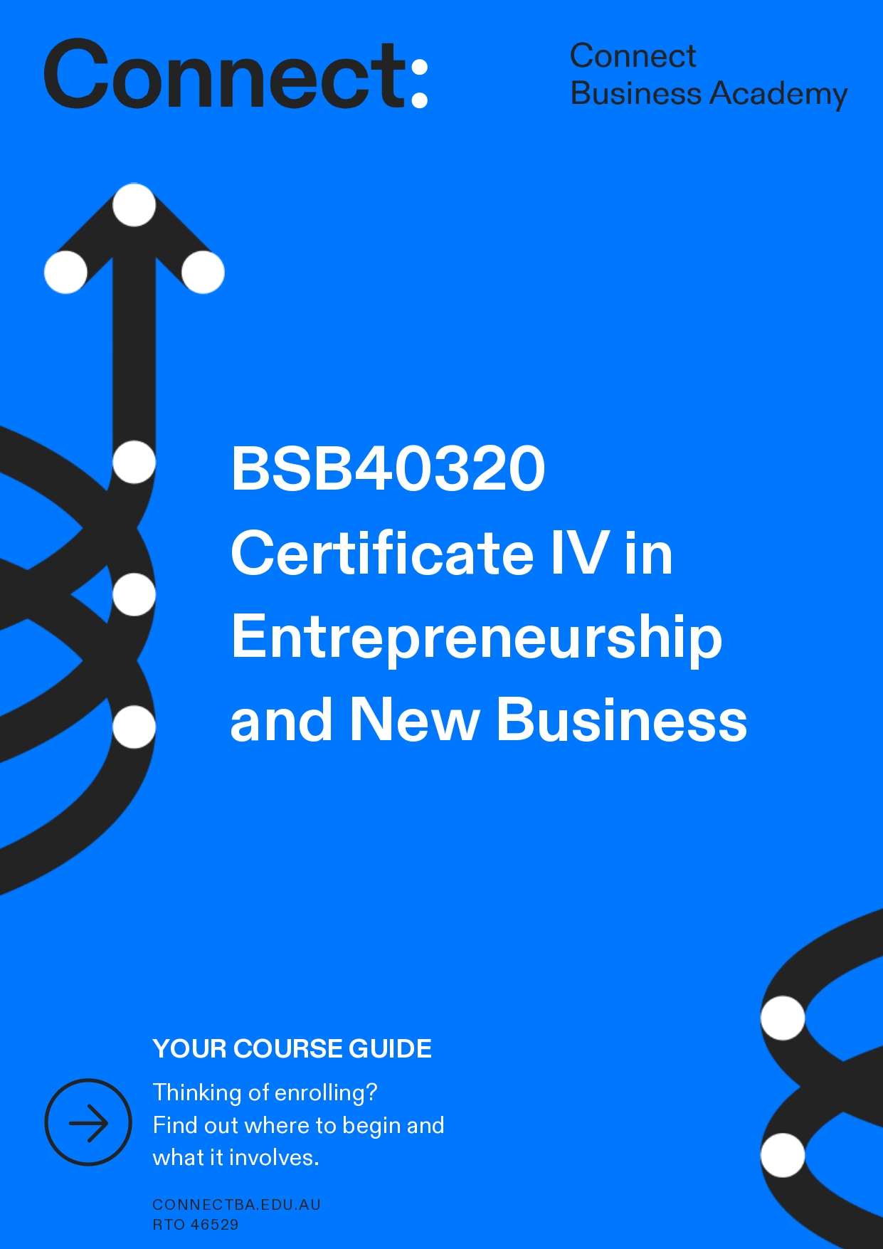 Course guide cover - BSB40320 Certificate IV in Entrepreneurship and New Business