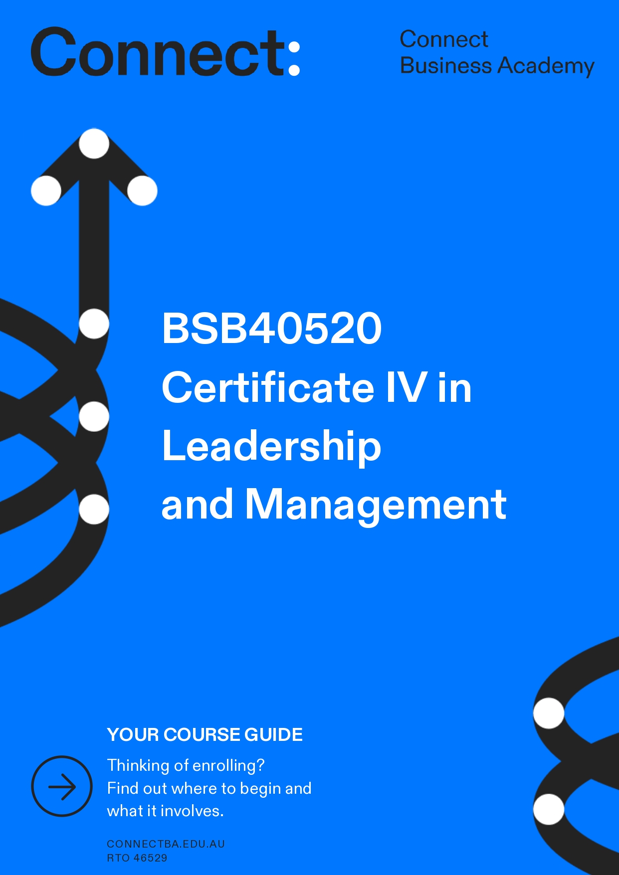 Course guide cover - BSB40520 Certificate IV in Leadership and Management